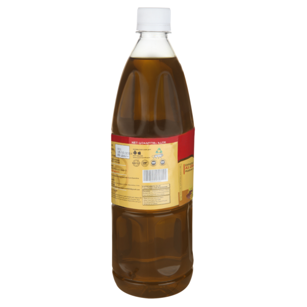 Sanjivani Mustard Oil (Kachi Ghani) 1l 100% Pure and Unrefined Cold Pressed Oil - Image 2